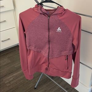 Odlo Millennium Yakwarm Hooded Jacket Women’s XS Red